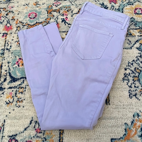 Old Navy Denim - Old Navy Rockstar Lavender Jeans Size 4